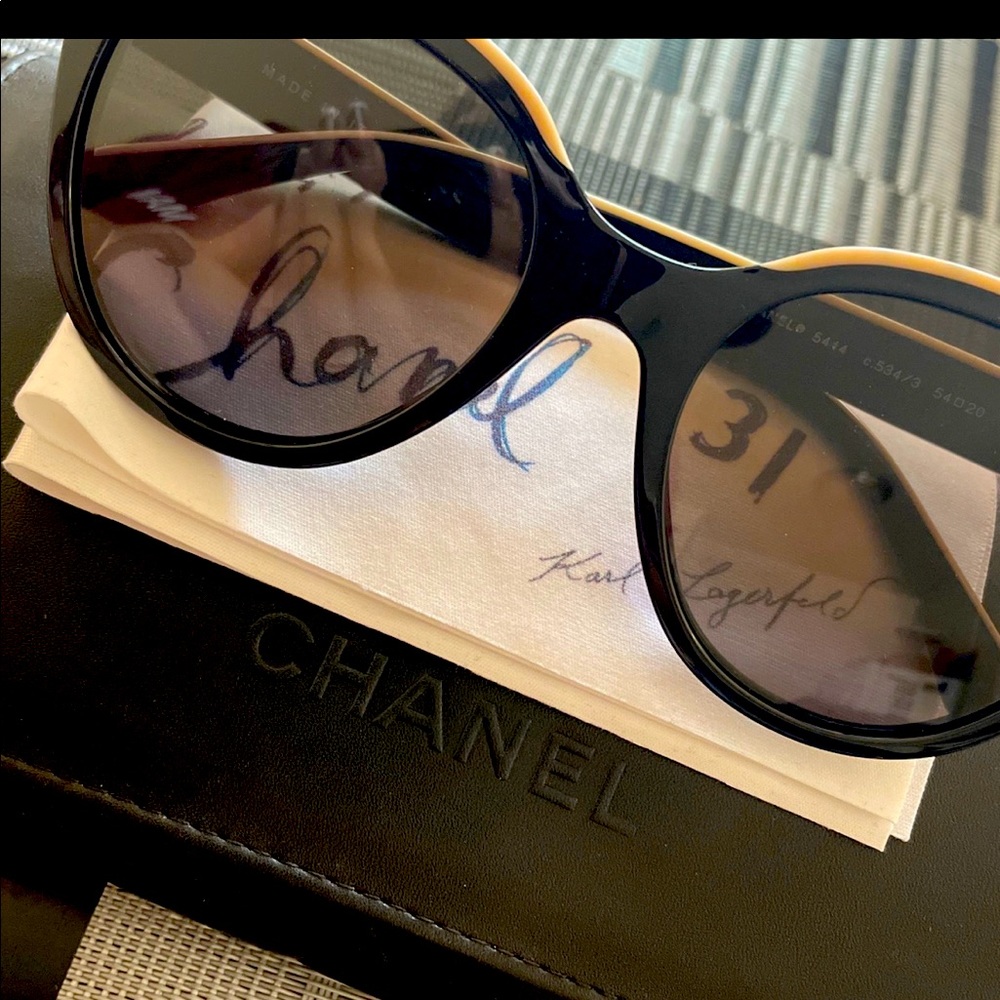 Chanel butterfly sunglasses
